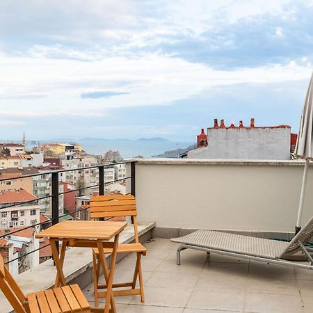 Mesmerizing Flat With Bosphorus View In Beyoglu Apartment Istanbul Exterior photo